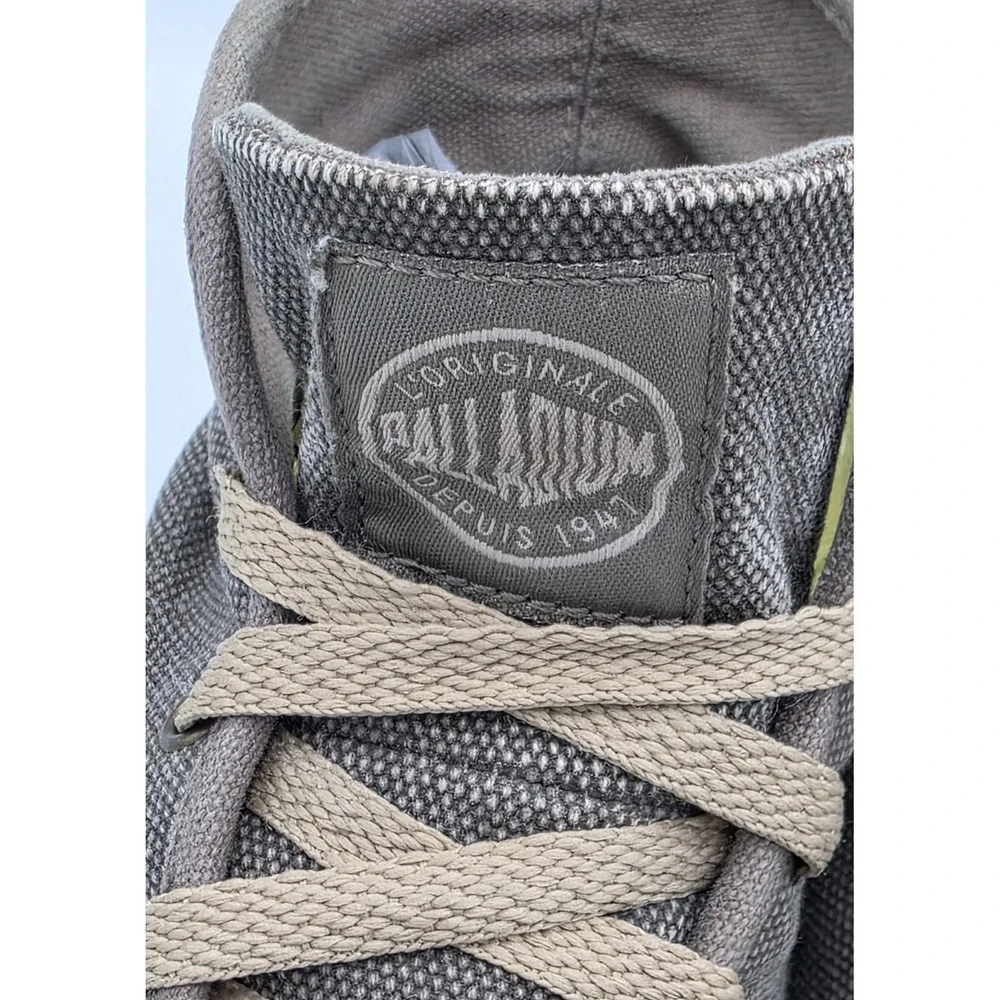 Palladium Women's‎ Pampa Hi Tan Brown Canvas Ankle Boots 5.5